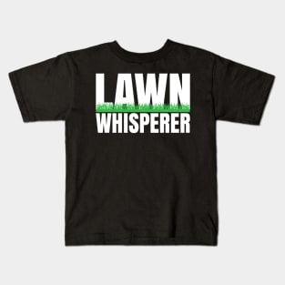 Lawn Whisperer - Funny Gardener gift Kids T-Shirt